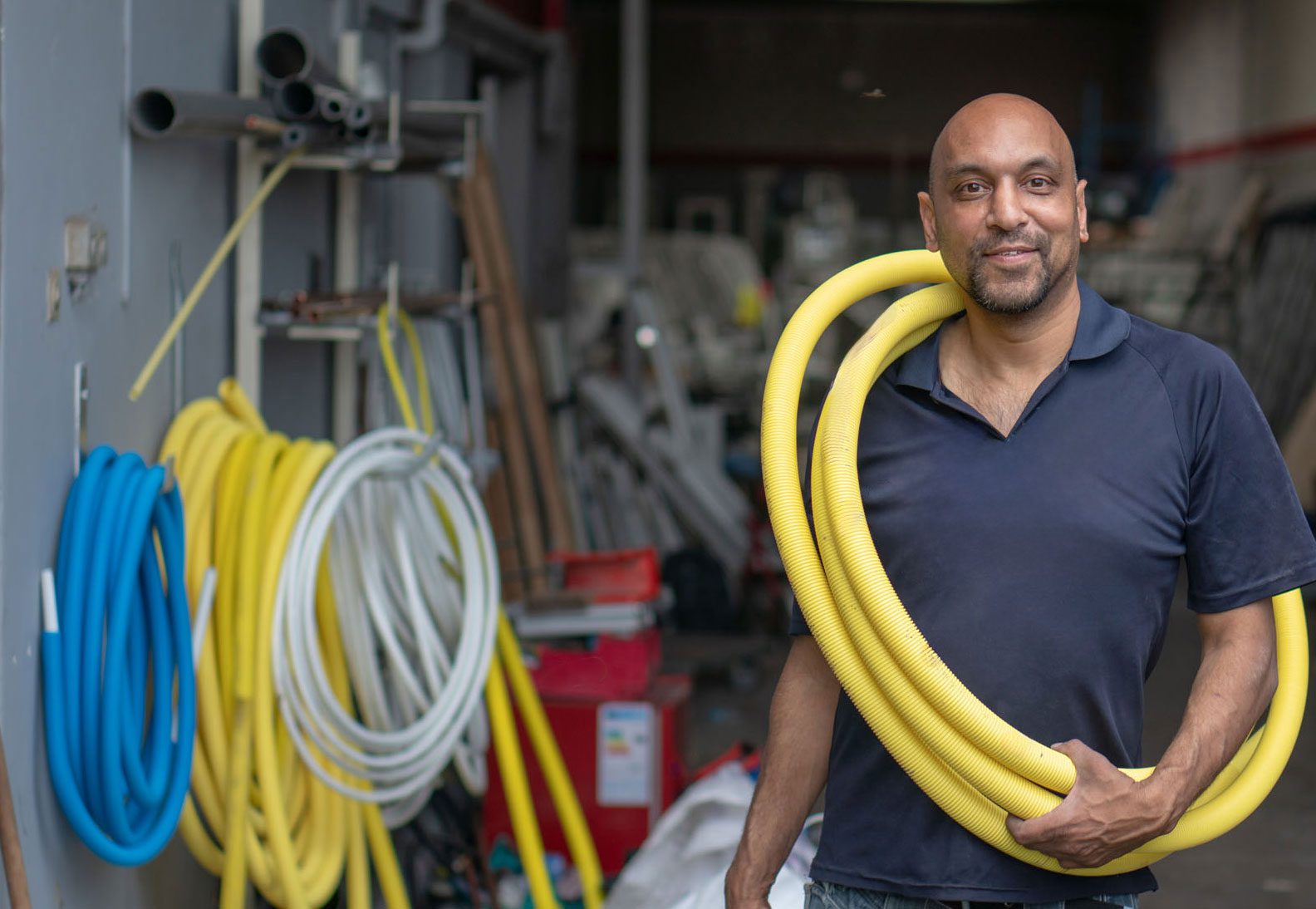 Vloerverwarming installatie<br />
