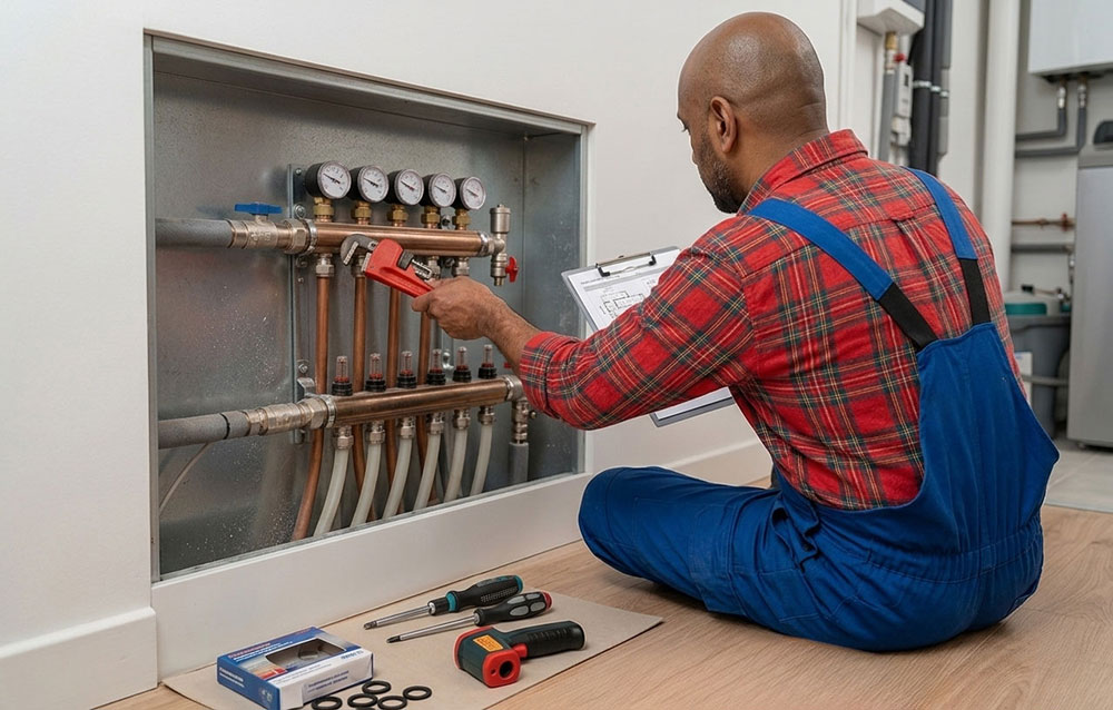vloerverwarming onderhoud